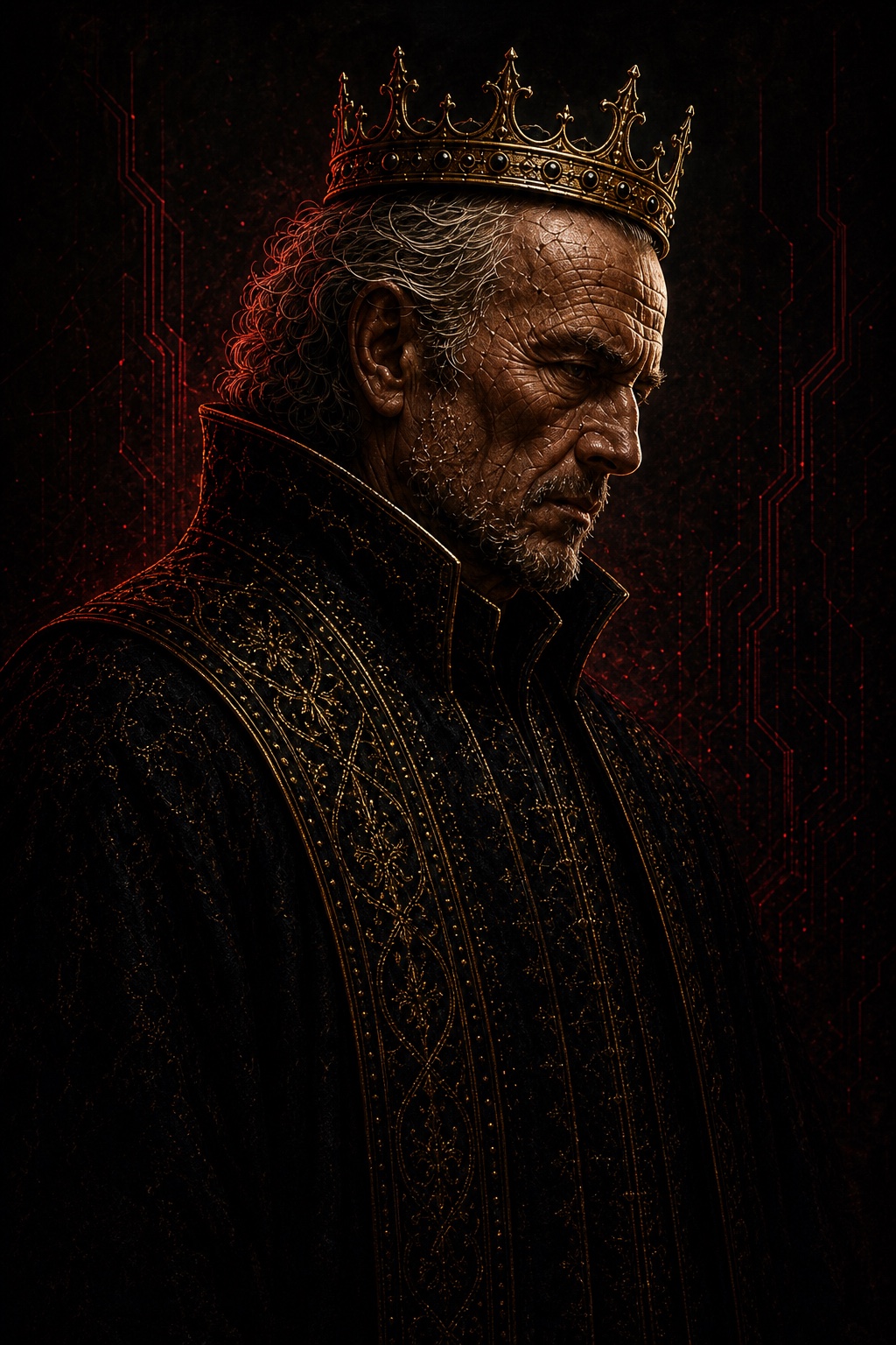 Approved identity portrait of Samuel Franklin