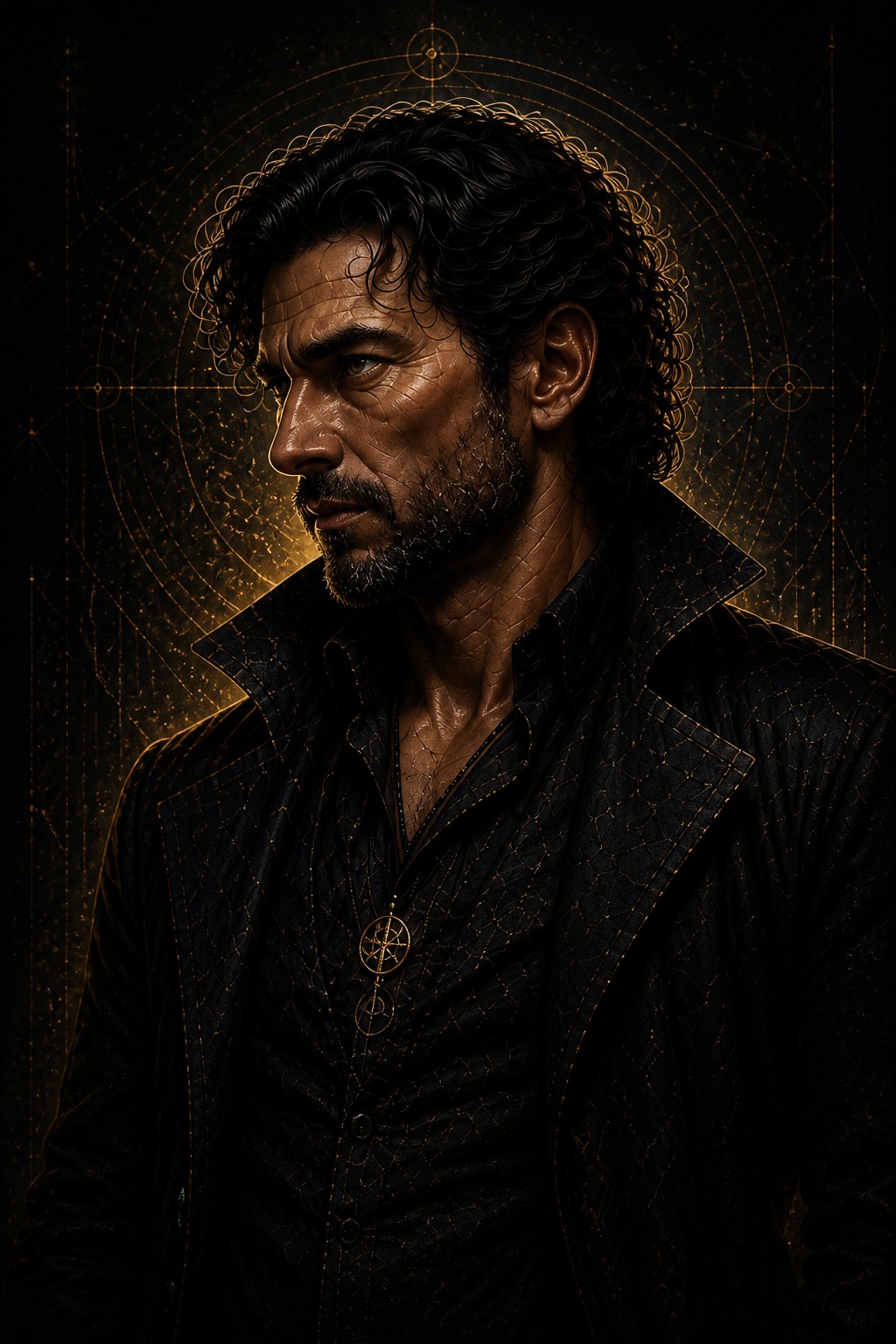 Approved identity portrait of Sylvan